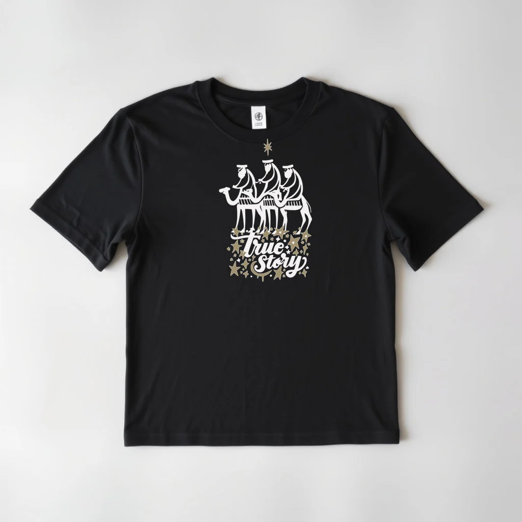 3 Shepherds True Story white — custom print by Terri's Closet