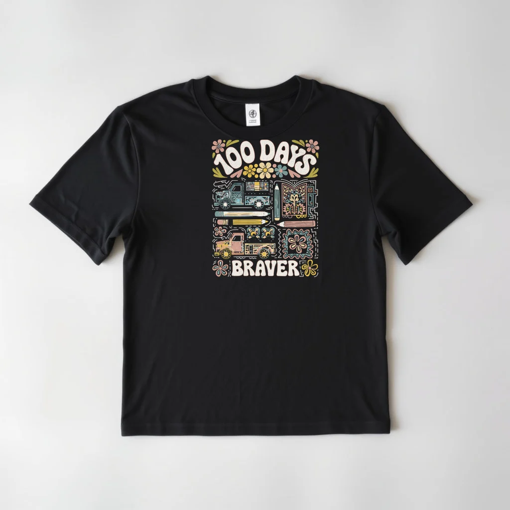 100 Days of School Girls — custom print by Terri's Closet