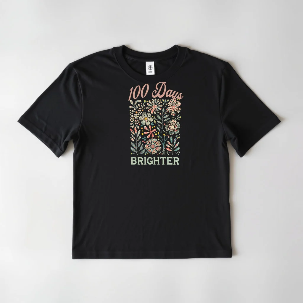 100 Days of School Girls2 — custom print by Terri's Closet