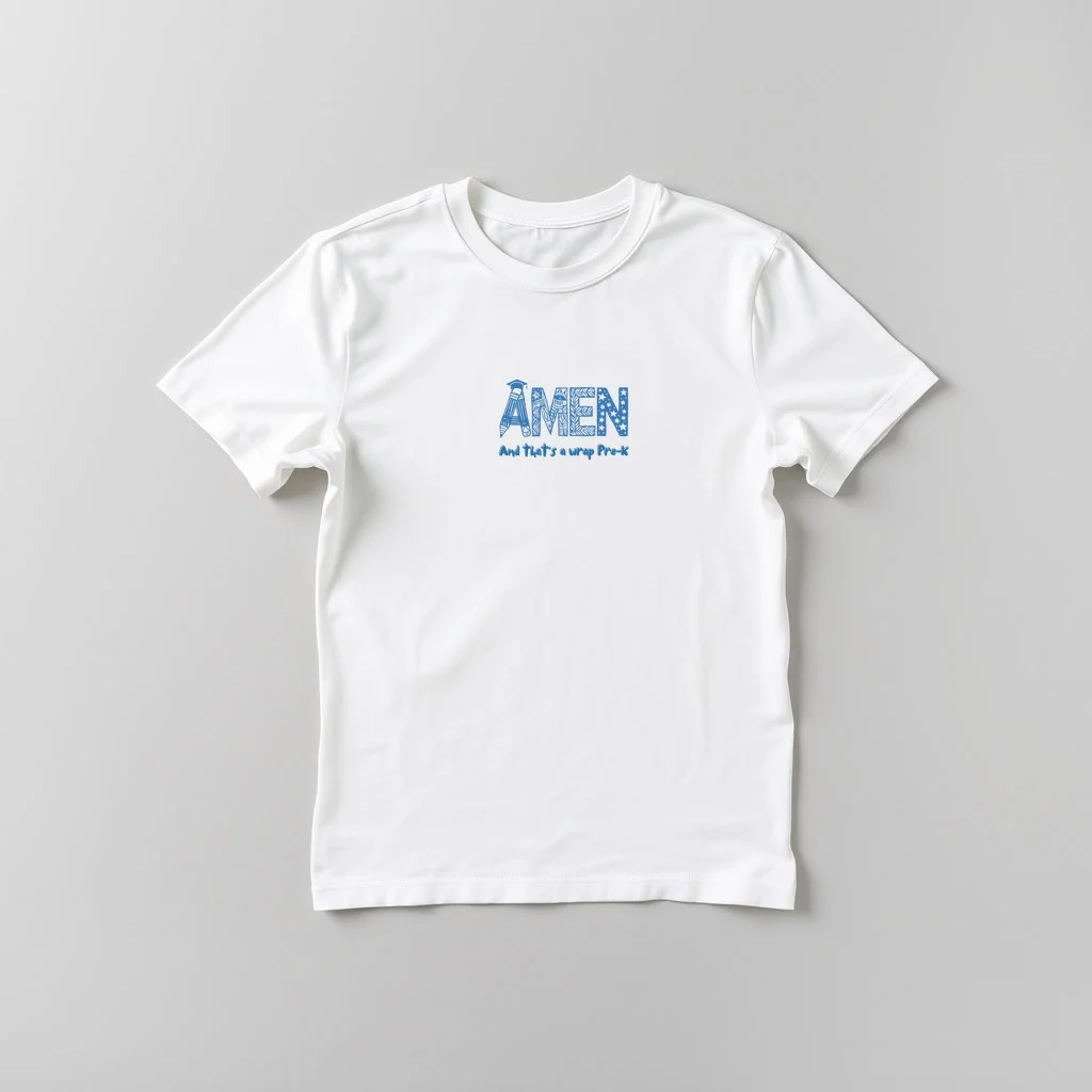 Amen Thats a Wrap PreK — custom print by Terri's Closet