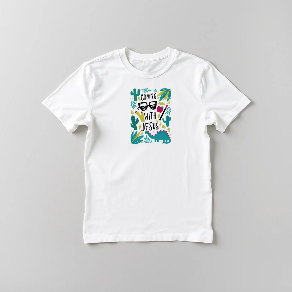 B2School Coming with Jesus — custom print by Terri's Closet