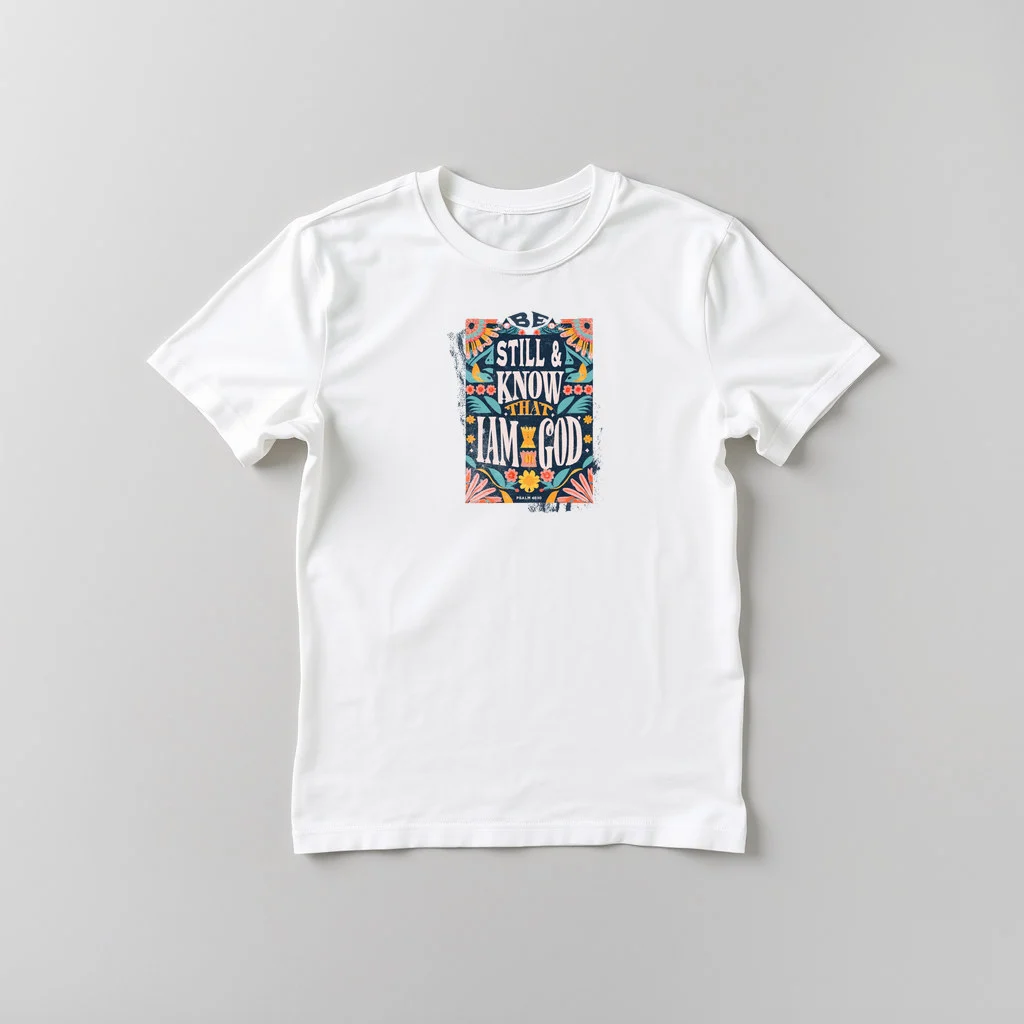 Be still and know that I am God — custom print by Terri's Closet