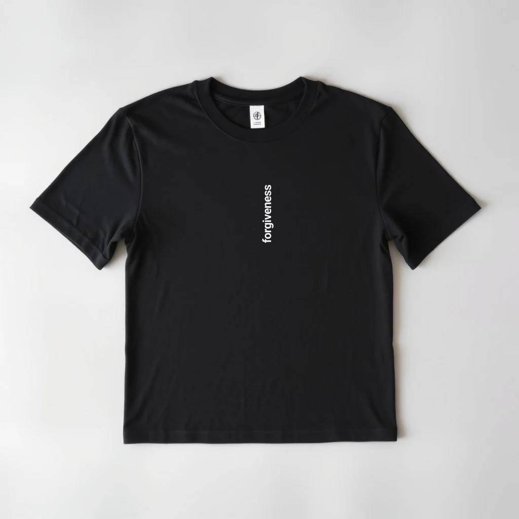 Black Design Forgiveness 2 — custom print by Terri's Closet