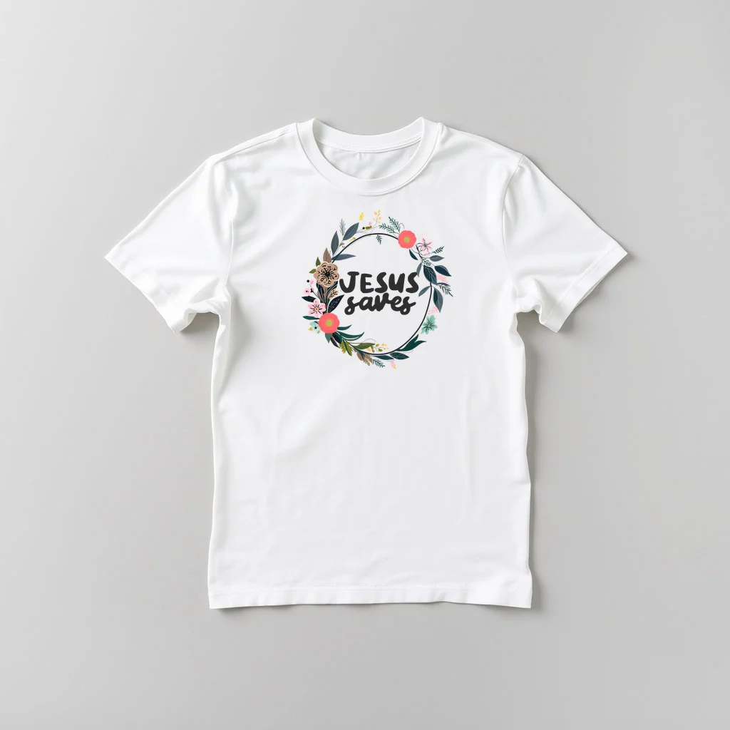 Christian Jesus Saves — custom print by Terri's Closet