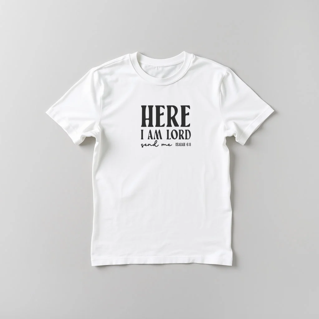 Christian Here I am Lord Isaiah2 — custom print by Terri's Closet
