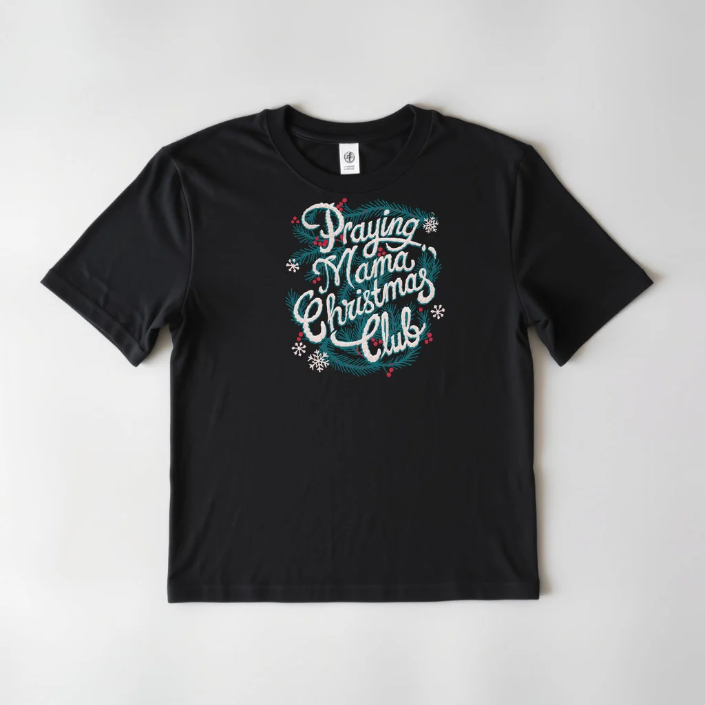 Christian Praying Mama Christmas Club — custom print by Terri's Closet