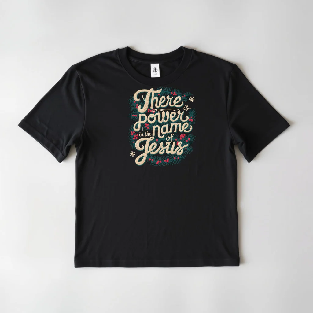 Christian Theres Power In The Name of Jesus — custom print by Terri's Closet