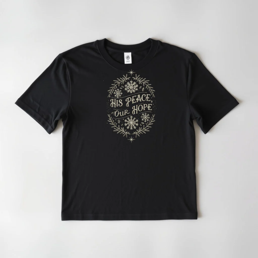 Christmas His Peace Our Hope — custom print by Terri's Closet