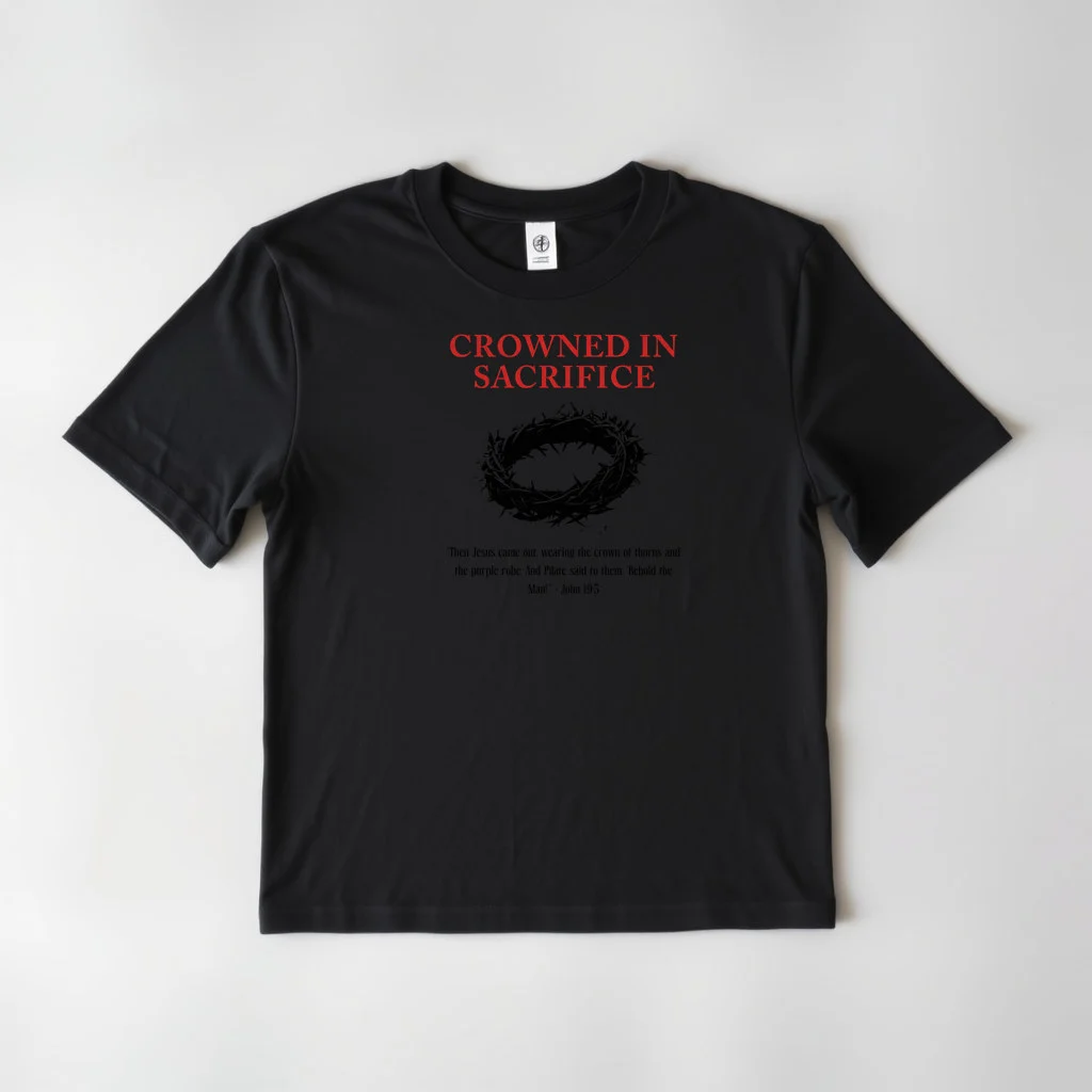 Crowned Black Design — custom print by Terri's Closet