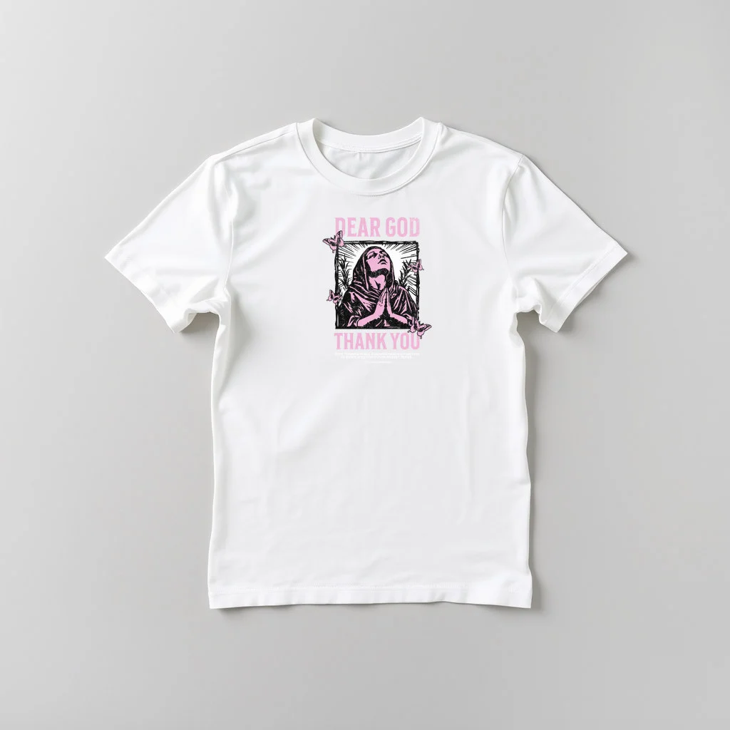Dear God, Thank You — custom print by Terri's Closet