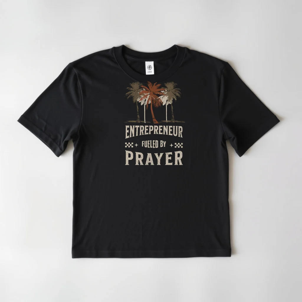 Entrepreneur Fueled By Prayer — custom print by Terri's Closet