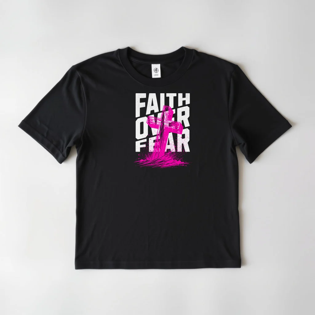 Faith Over Fear — custom print by Terri's Closet