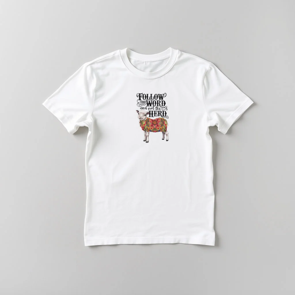 Follow the Word and Not The Herd — custom print by Terri's Closet
