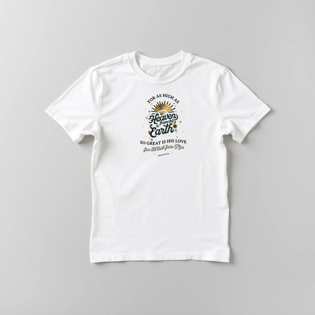 For as High as the Heavens — custom print by Terri's Closet