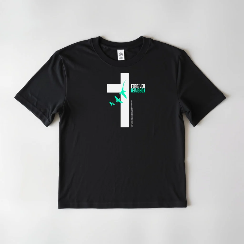 Forgiven Minimalist — custom print by Terri's Closet