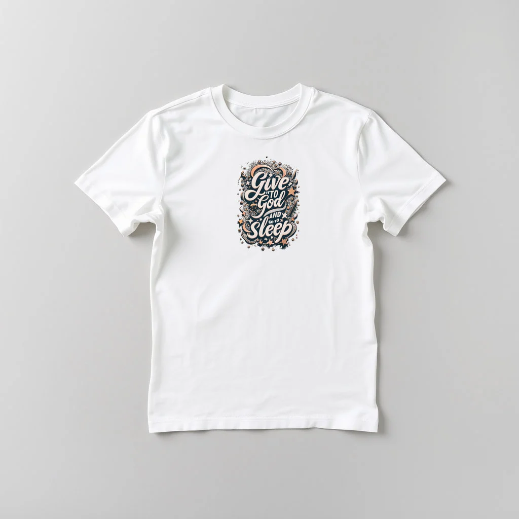 Give it to God and Go to Sleep — custom print by Terri's Closet