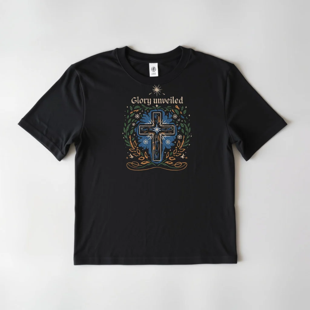 Glory Unveiled Christian — custom print by Terri's Closet