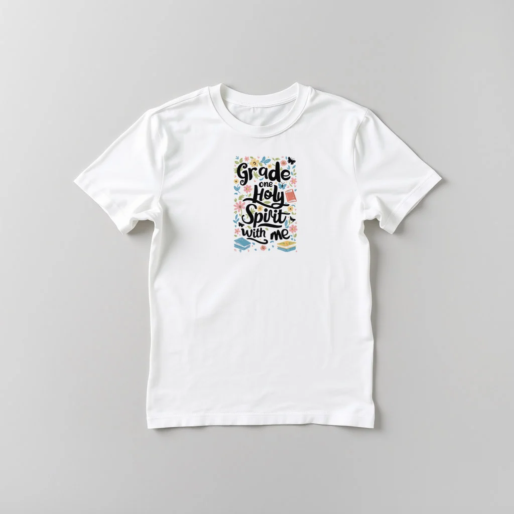 Grade One HOly Spirit With Me — custom print by Terri's Closet
