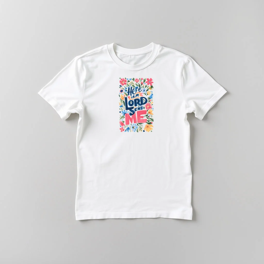 Here I Am Lord Send Me — custom print by Terri's Closet
