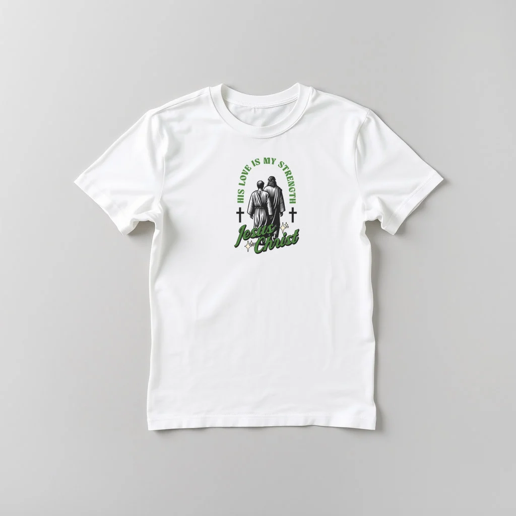 His Love is My Strenght (1) — custom print by Terri's Closet