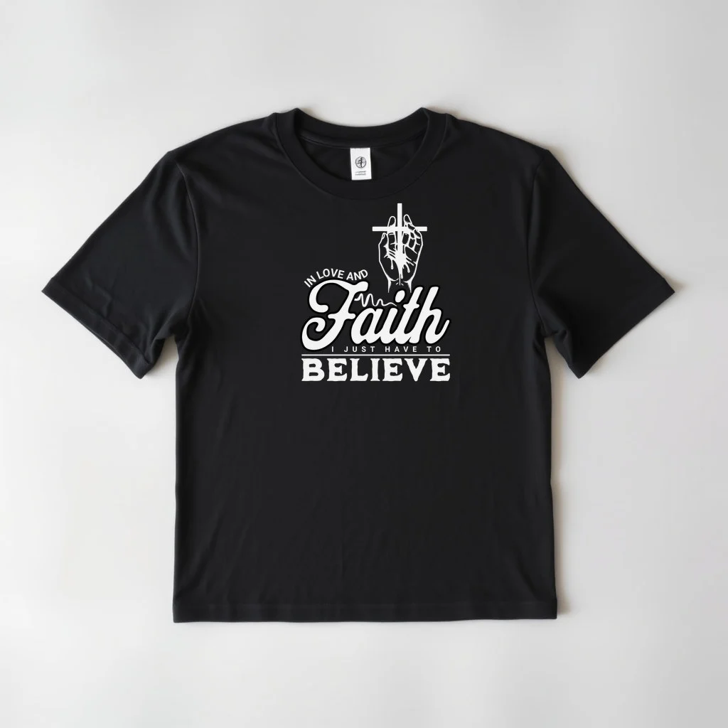 In Love And Faith I Just Have To Believe — custom print by Terri's Closet