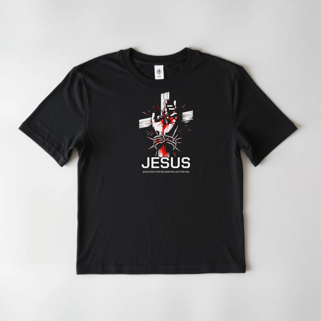 Jesus Cross — custom print by Terri's Closet