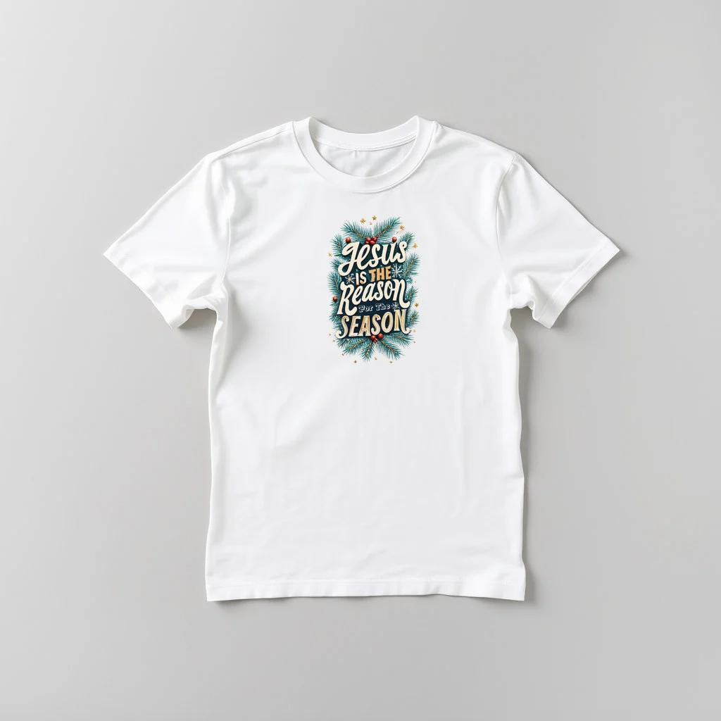 Jesus Is the Reason for the Season — custom print by Terri's Closet