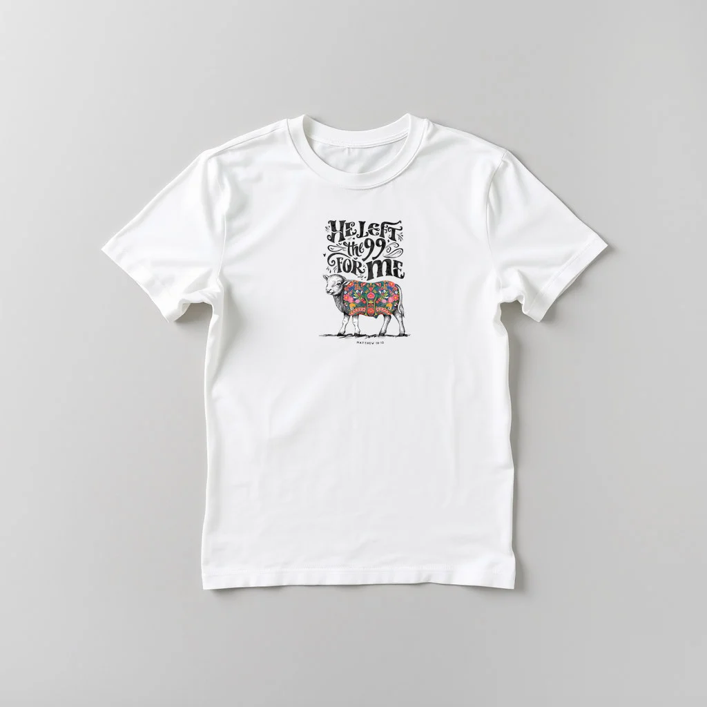 Jesus Left the 99 For Me — custom print by Terri's Closet