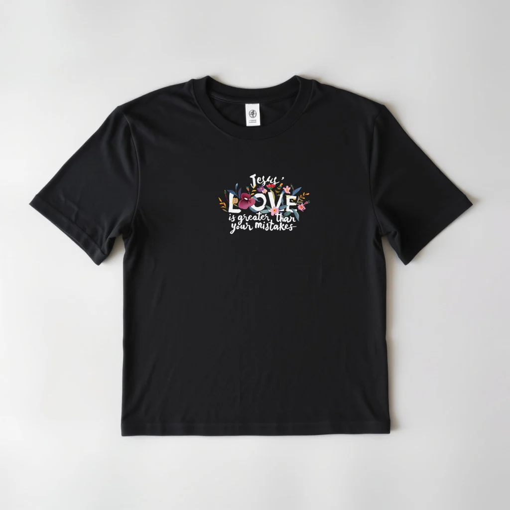 Jesus Love is Greater Than Your Mistakes — custom print by Terri's Closet