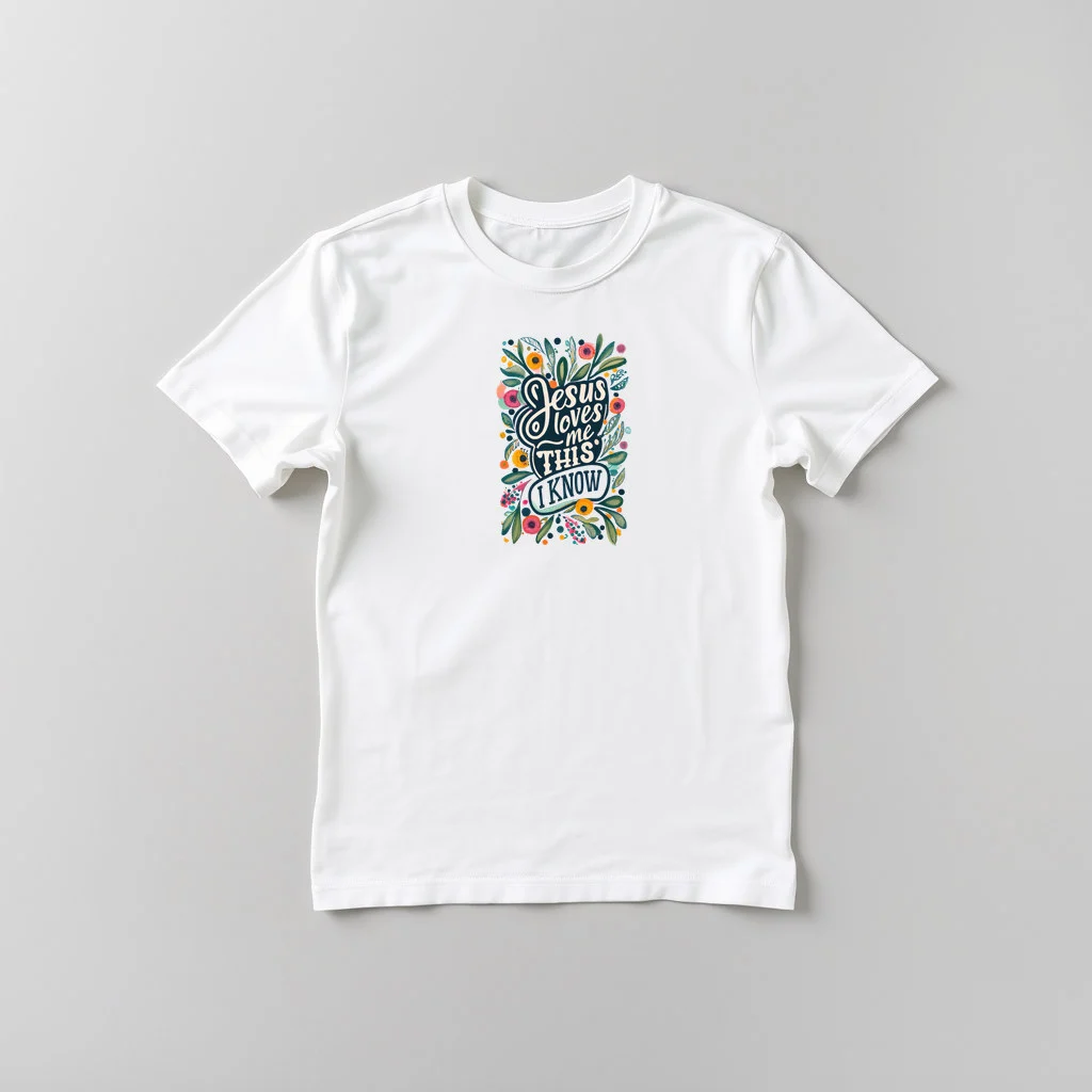 Jesus Loves Me This I Know — custom print by Terri's Closet