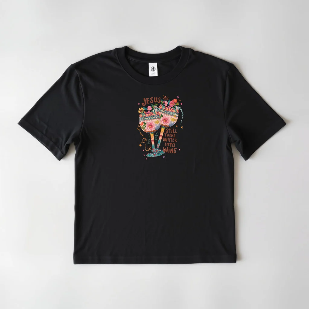 Jesus Still Turns Water Into Wine — custom print by Terri's Closet