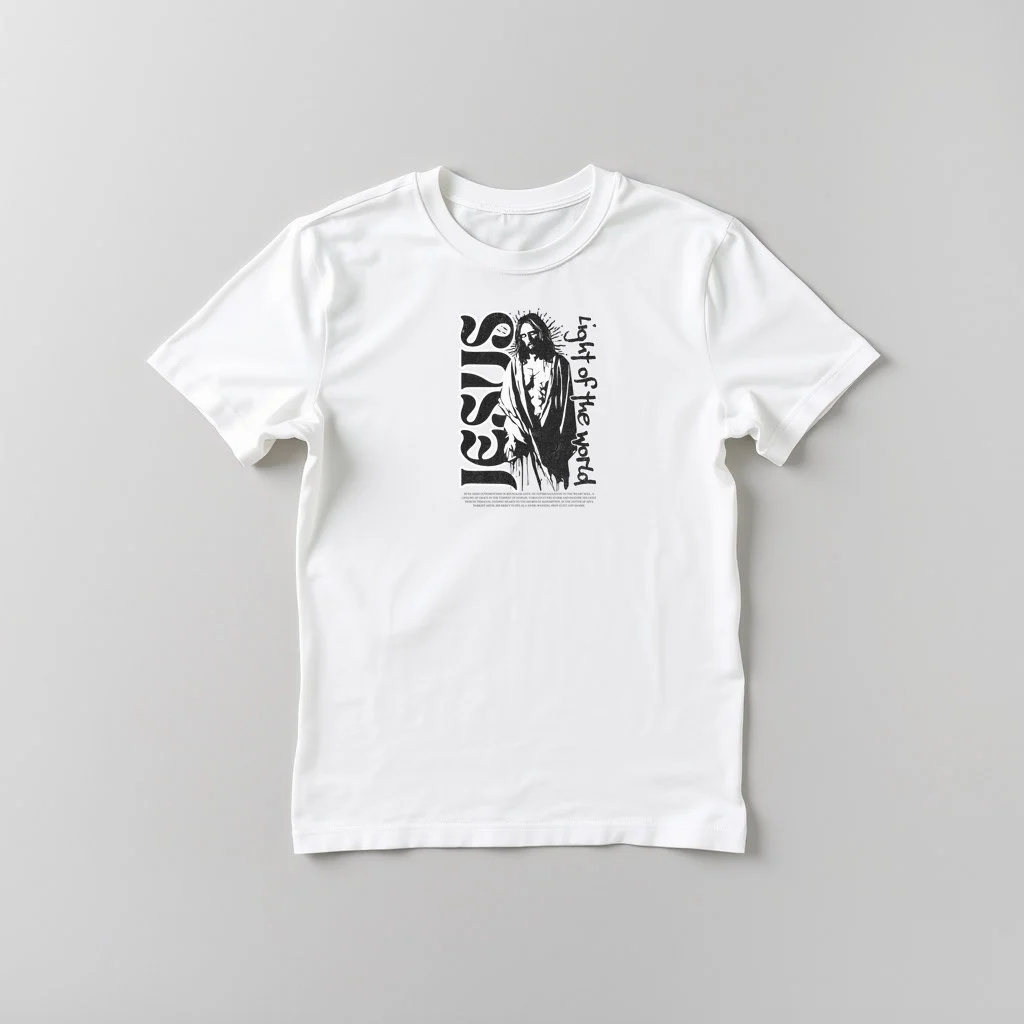 Jesus T Shirt Design Template — custom print by Terri's Closet