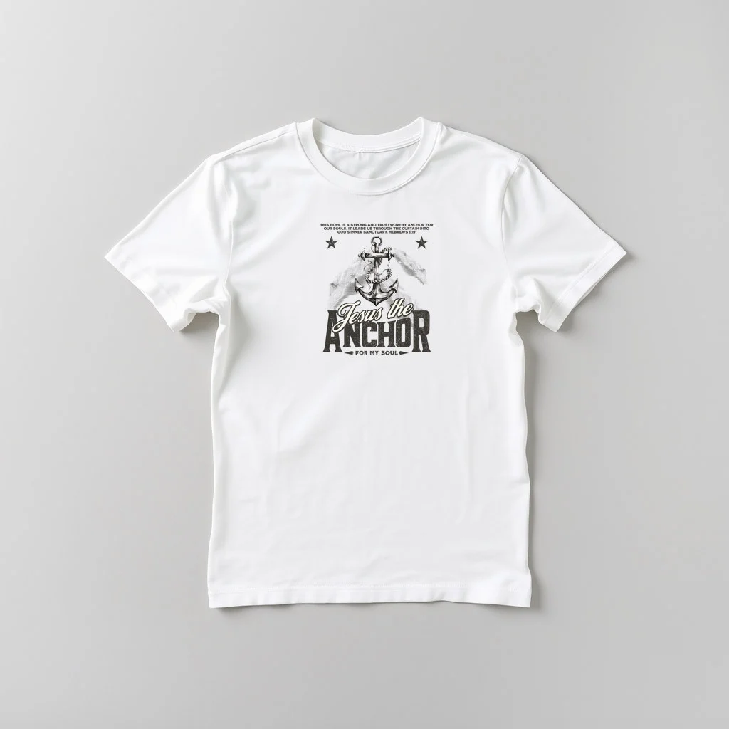 Jesus The Anchor for My Soul — custom print by Terri's Closet