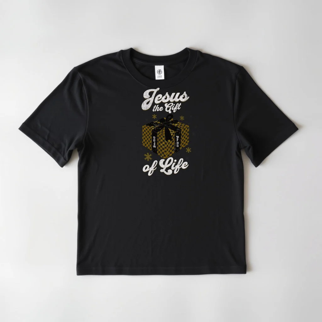 Jesus the gift of Life Light Text — custom print by Terri's Closet