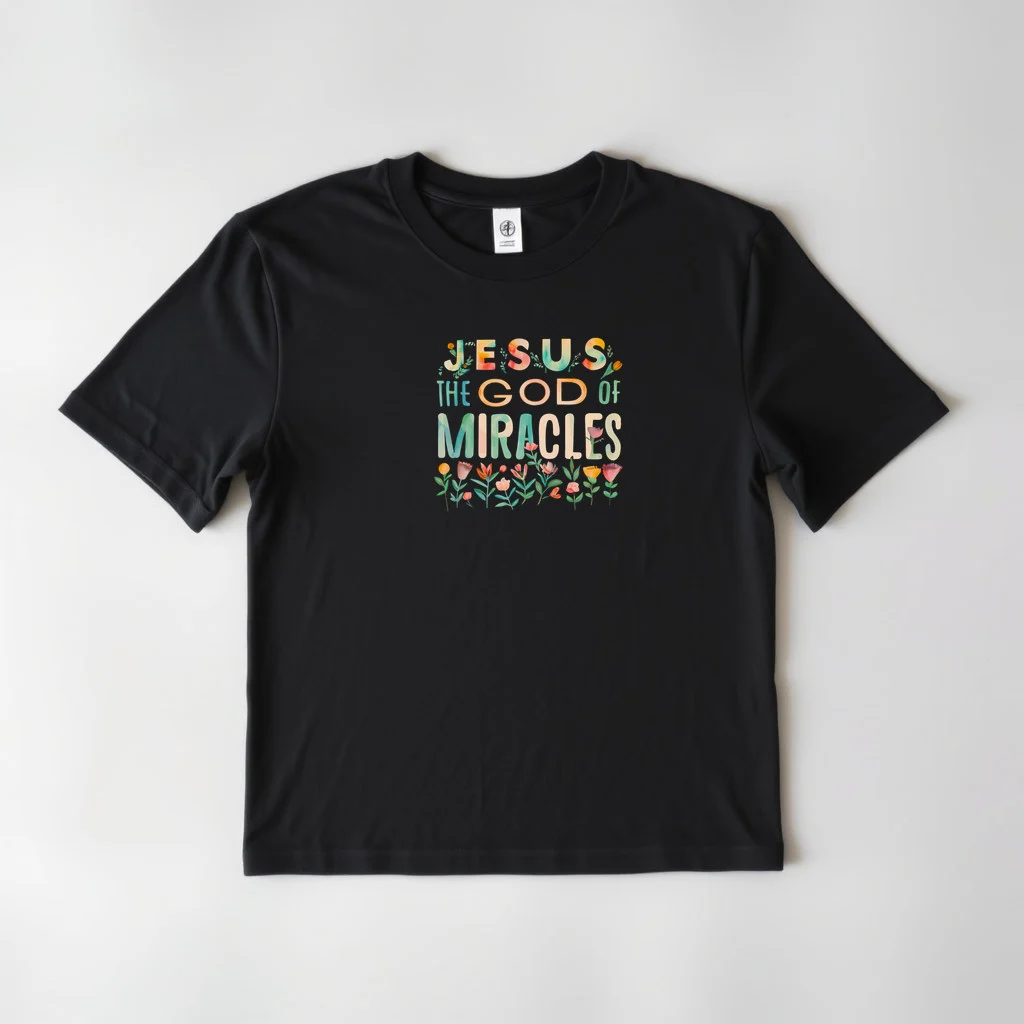 Jesus The God of Miracles — custom print by Terri's Closet