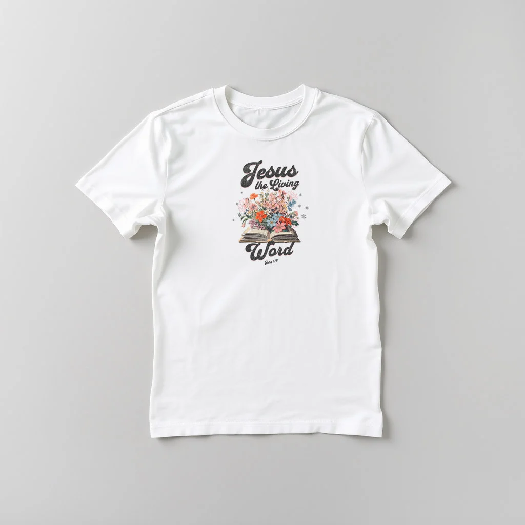 Jesus the Living Word — custom print by Terri's Closet