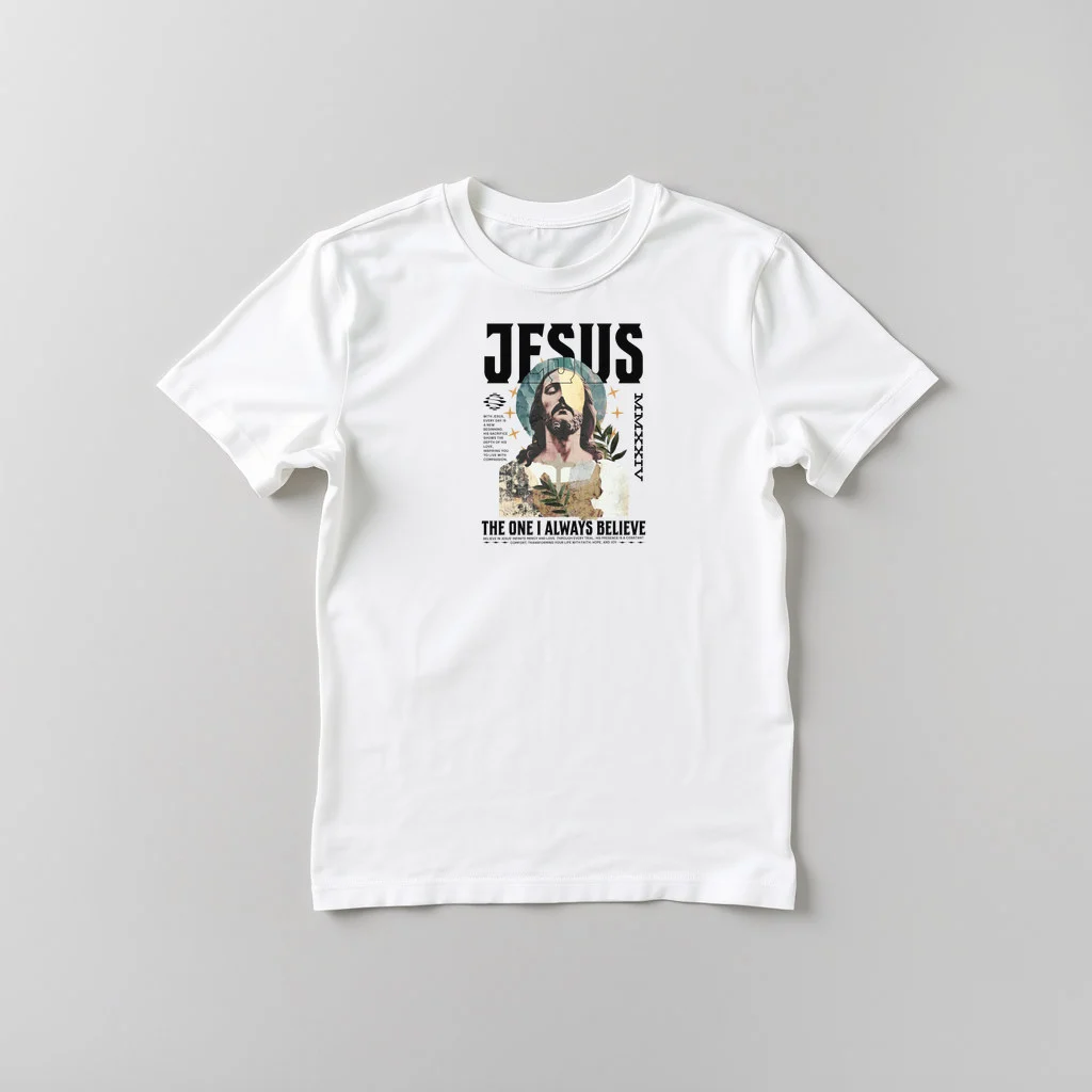 Jesus The One I Always Believe Faith Of God — custom print by Terri's Closet