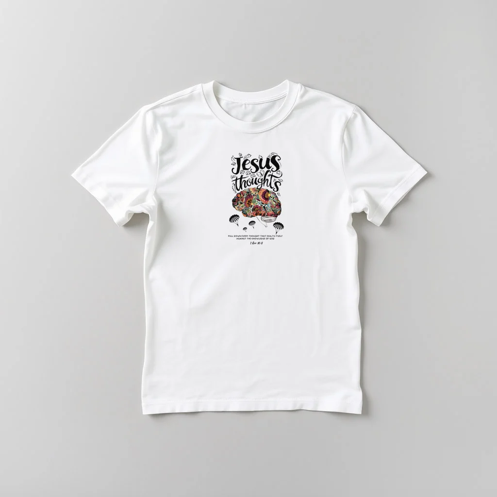 Jesus Thoughts — custom print by Terri's Closet