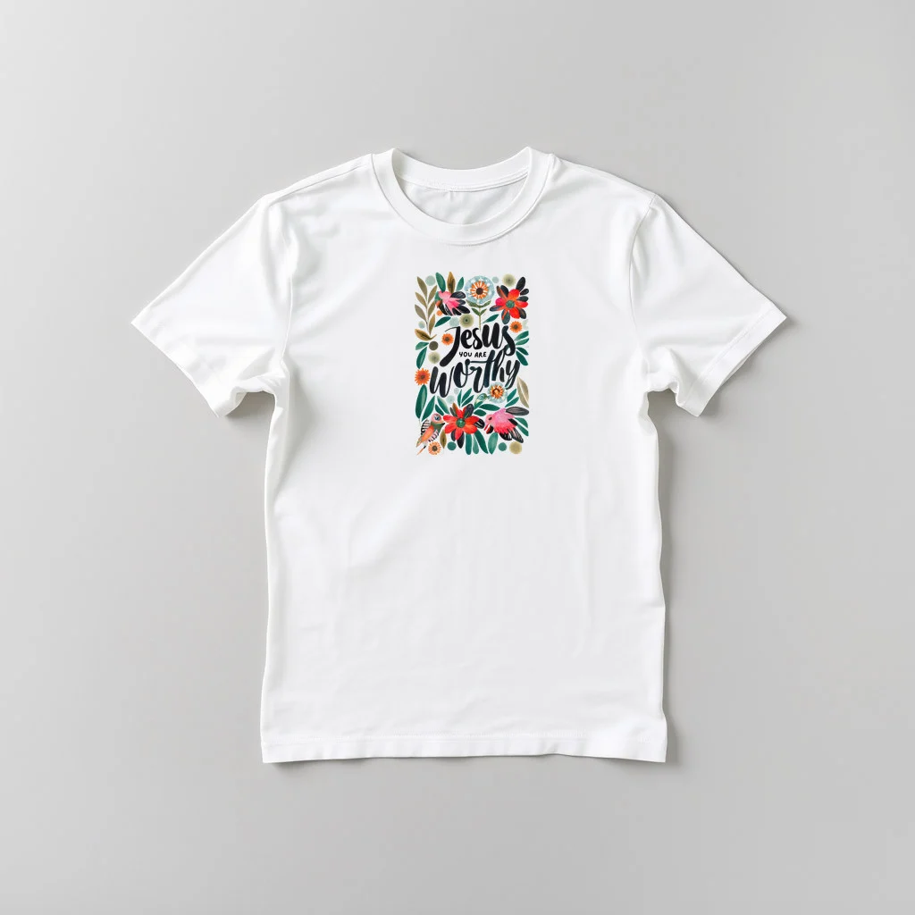 Jesus You are Worthy — custom print by Terri's Closet