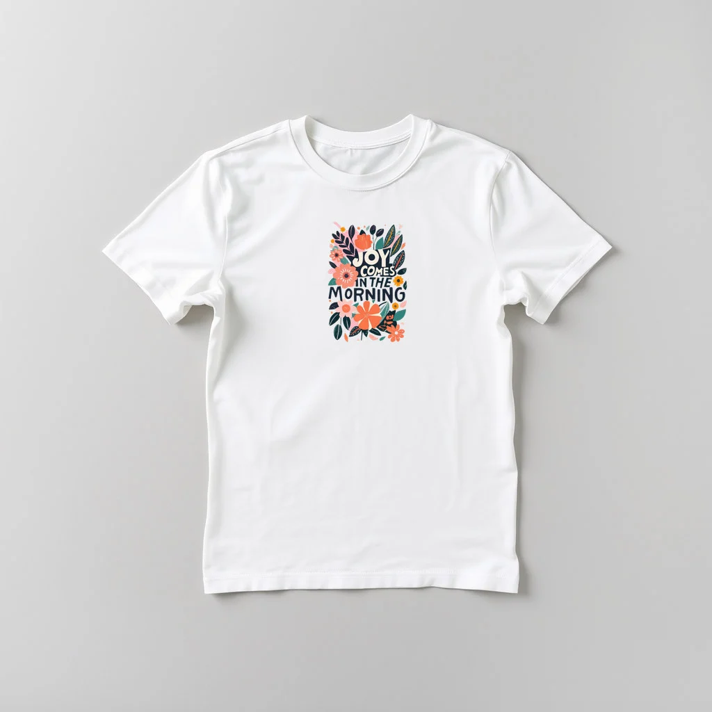 Joy Comes In The Morning — custom print by Terri's Closet