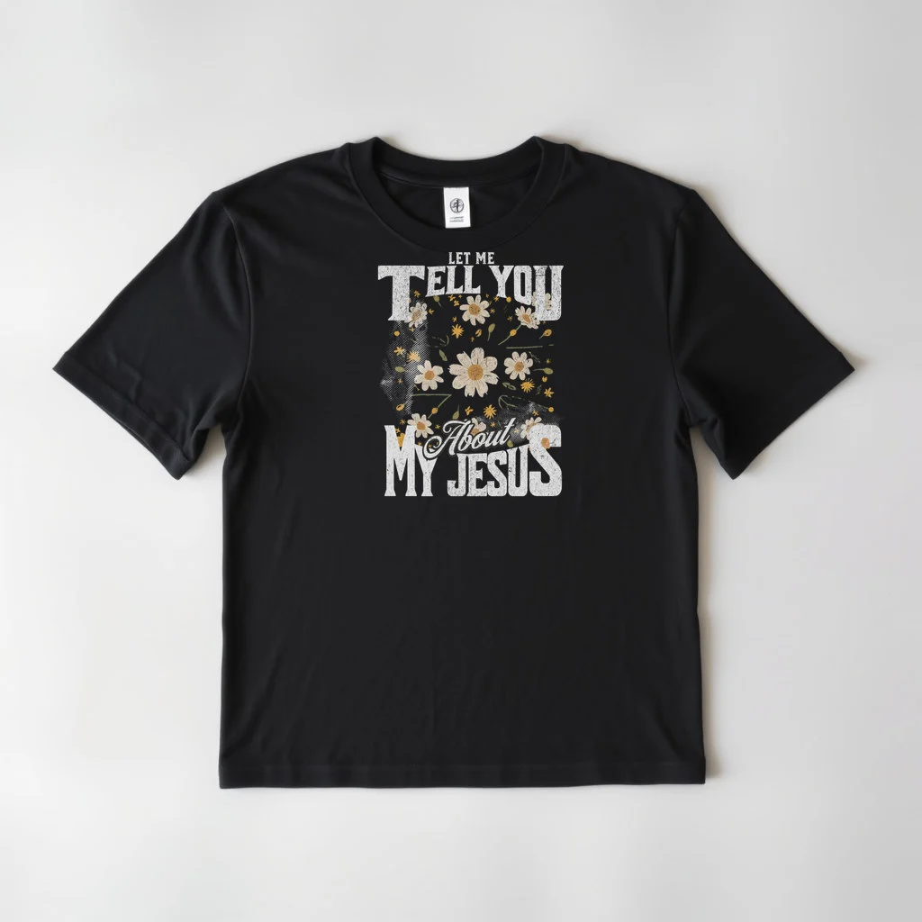 Let Me Tell You About My Jesus Western — custom print by Terri's Closet