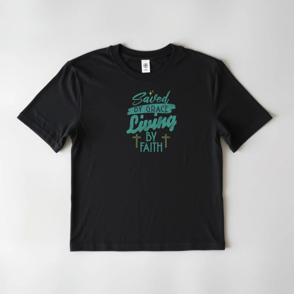 Living By Faith — custom print by Terri's Closet