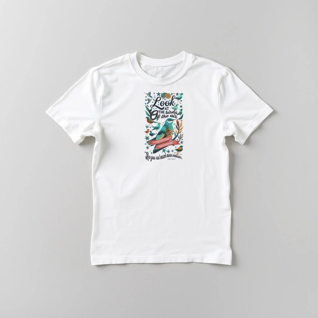 Look At The Birds of The Air — custom print by Terri's Closet