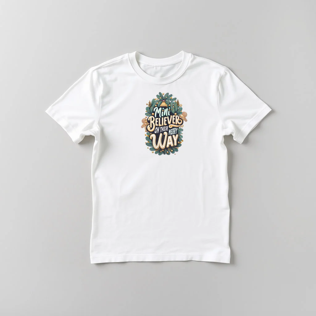 Mini Believer on Their Merry Way — custom print by Terri's Closet