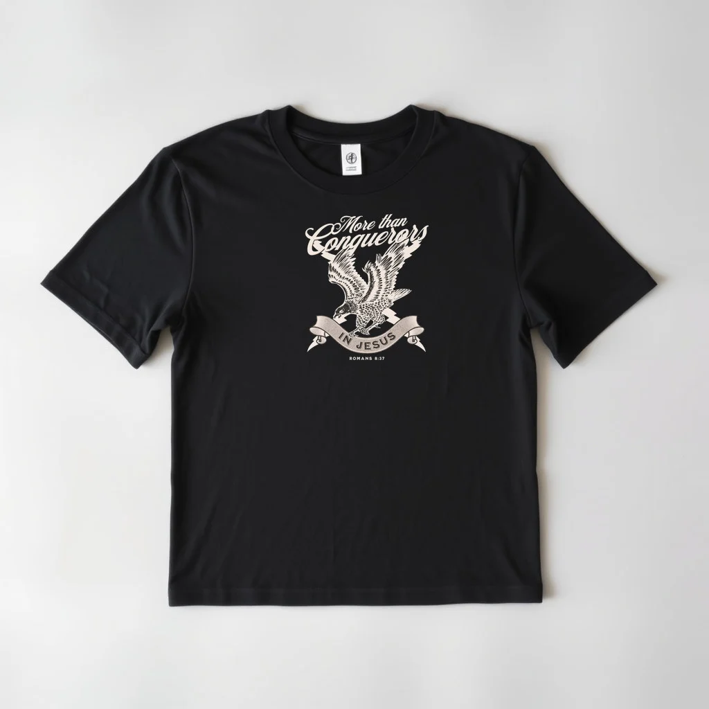 More Than Conquerors5 — custom print by Terri's Closet