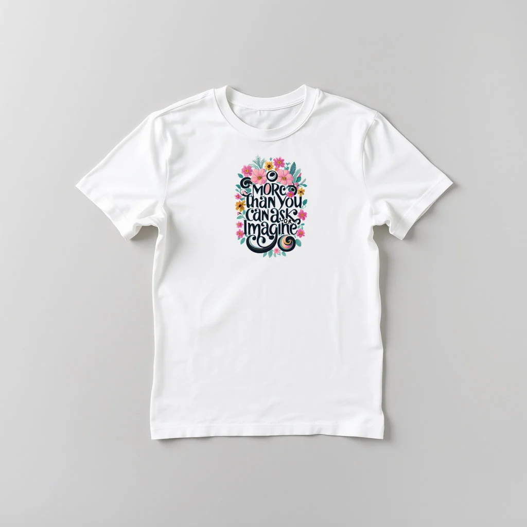 More Than You Can Ask or Imagine — custom print by Terri's Closet