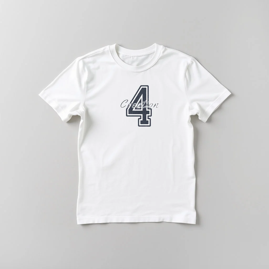 Number 4 Front 4 — custom print by Terri's Closet
