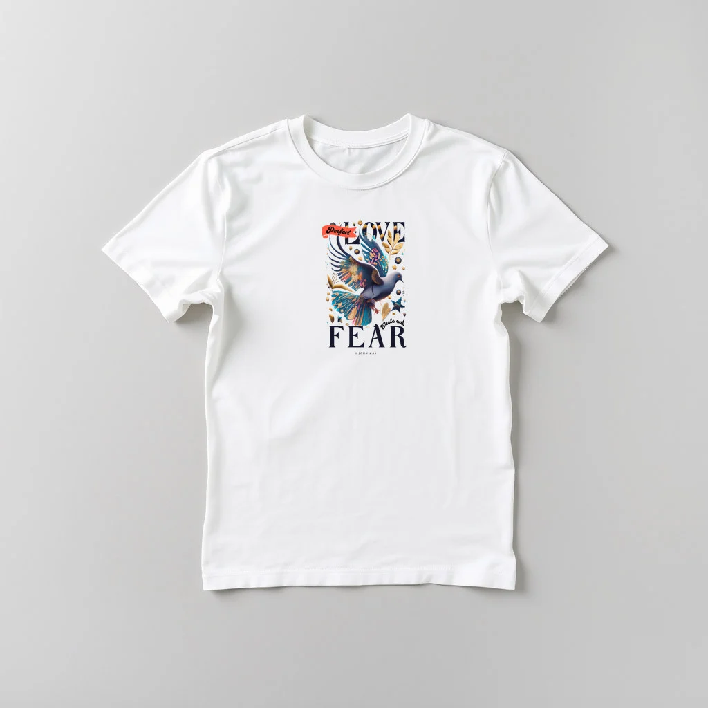 Perfect Love Casts out Fear3 — custom print by Terri's Closet