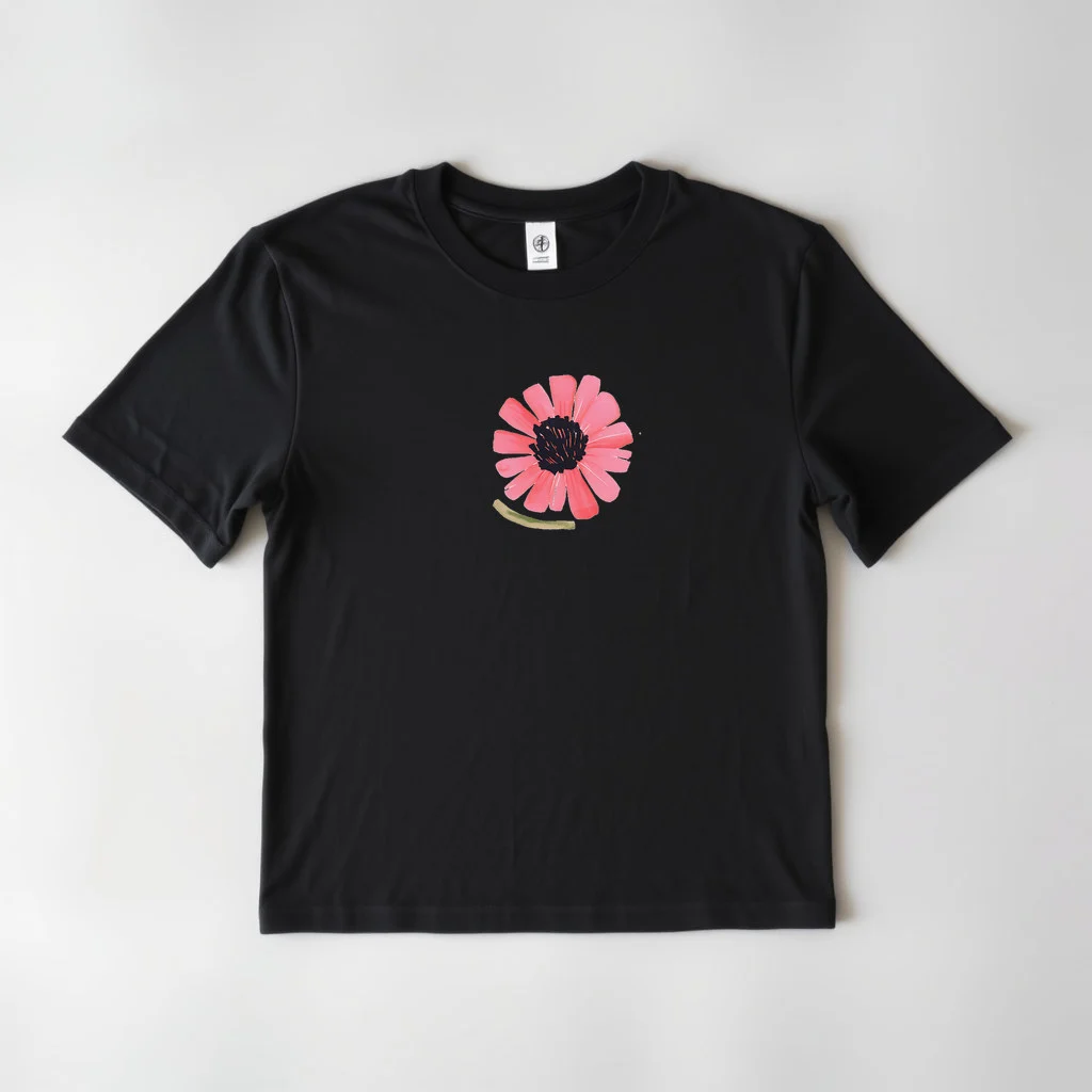 Pink Floral Pocket — custom print by Terri's Closet