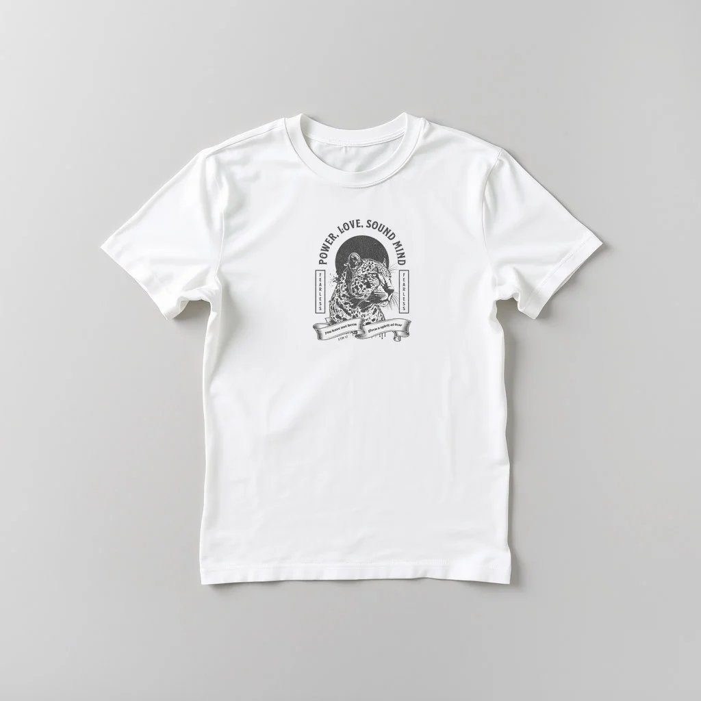 Power Love and a Sound Mind 2 Light — custom print by Terri's Closet